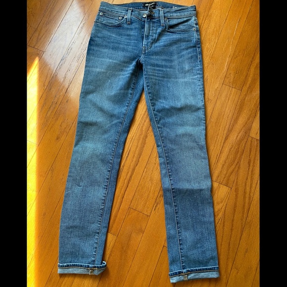 madewell men's skinny jeans
